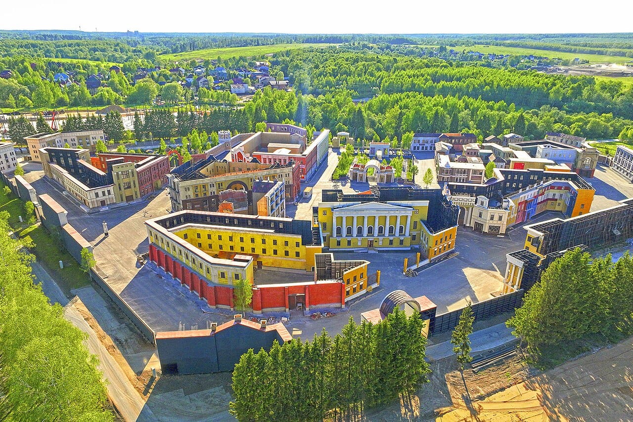 Кинопарк «Москино» с воздуха